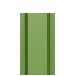 Штакетник П-образный Matt ПЭ Ruukki-SSAB (Односторонний, матовый) Premium 0,5мм